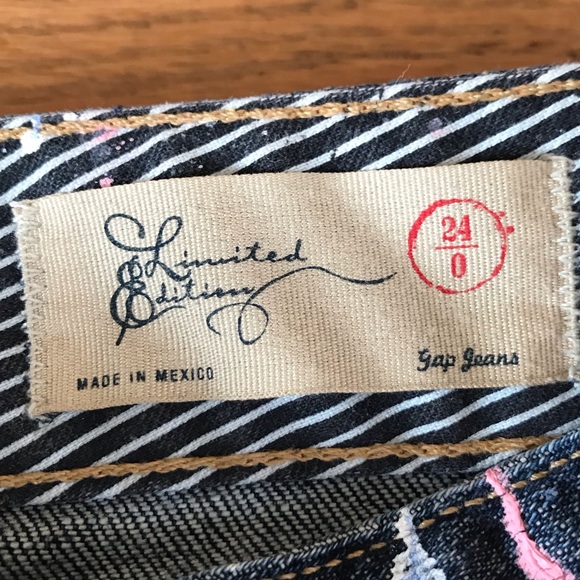 Gap Paint Splattered Miniskirt (sz. 0) - Picture 4 of 5